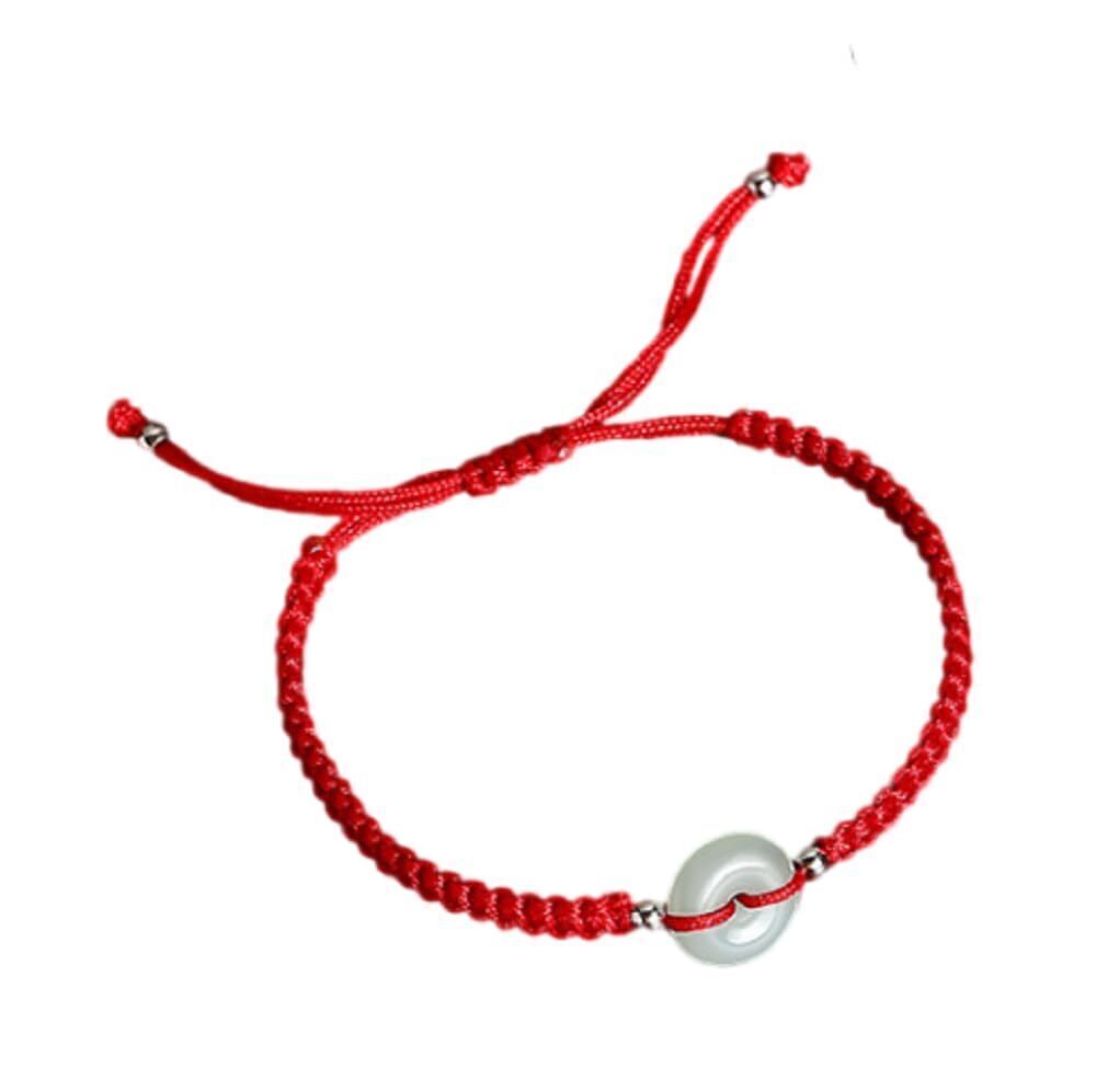 1317 Jewelry Making Supplies DOCCESTU Hotan Jade Good Luck Bracelet